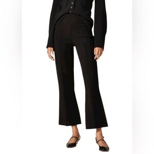 J. Crew Delaney Kickout Sweater Pant For Women NWT XS Classic Black